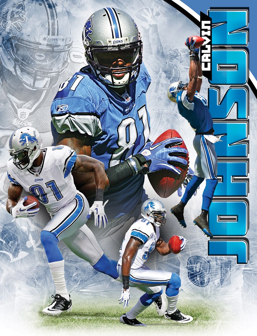 NFL: Calvin Johnson - 100pc Jigsaw Puzzle by Masterpieces