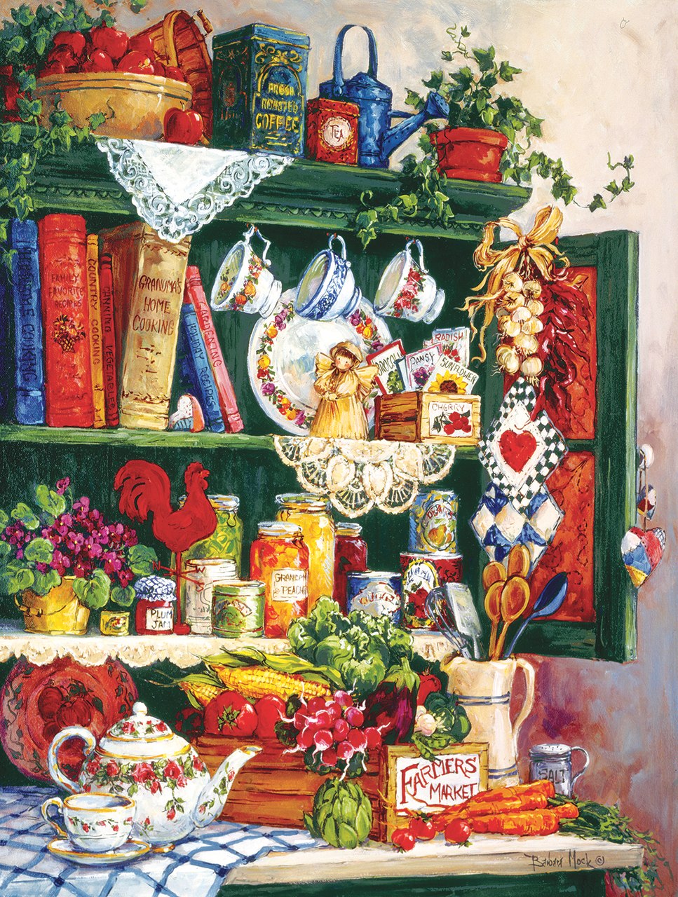 Grandma's Cupboard 300 - 300pc Jigsaw Puzzle By Sunsout  			  					NEW