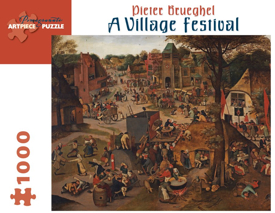 Brueghel: Village Festival - 1000pc Jigsaw Puzzle by Pomegranate