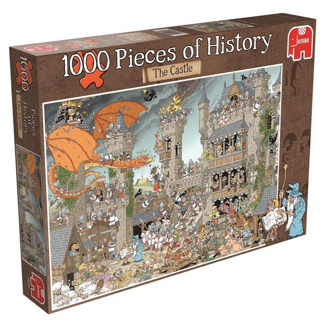 Pieces of History: The Castle - 1000pc Jigsaw Puzzle By Jumbo  			  					NEW - image 1