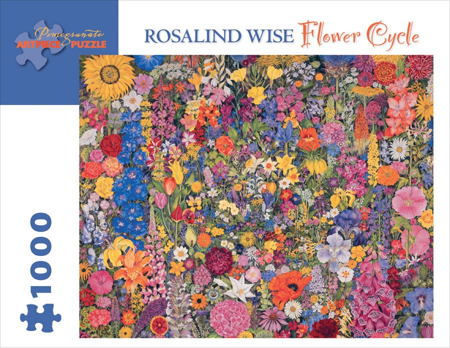 Flower Cycle - 1000pc Jigsaw Puzzle by Pomegranate
