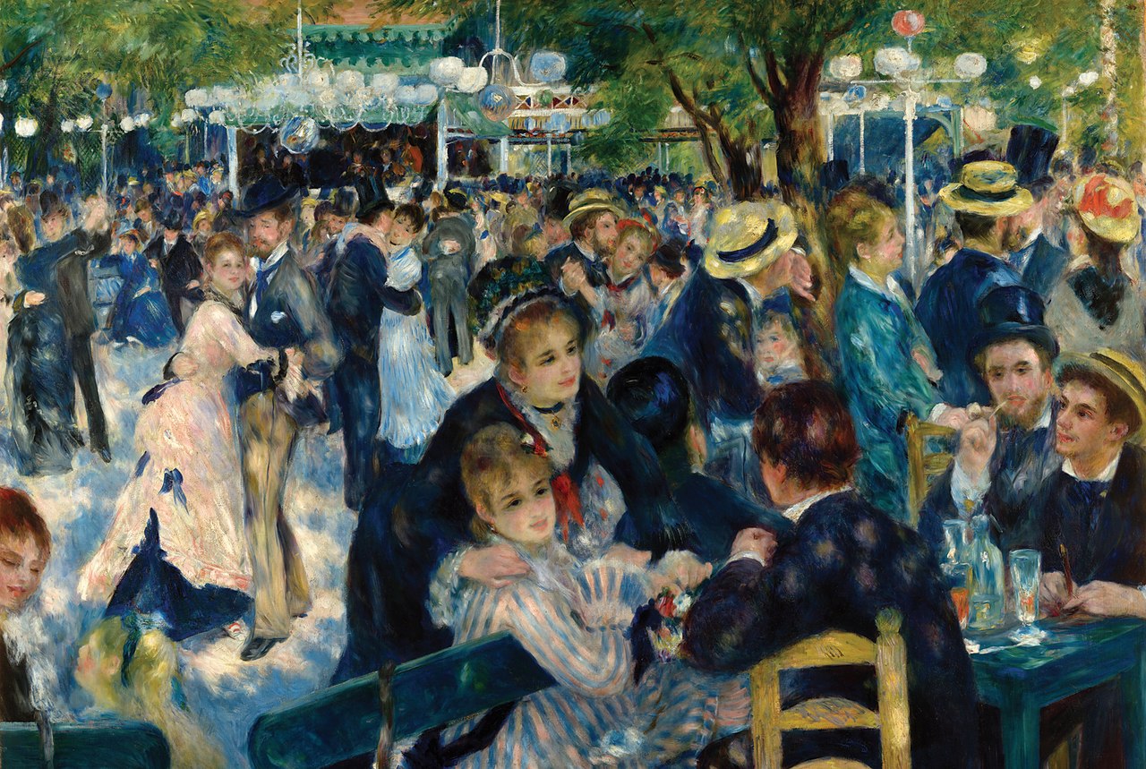 Renoir: Ball at the Moulin de la Galette, Montmartre - 1000pc Jigsaw Puzzle by Tomax