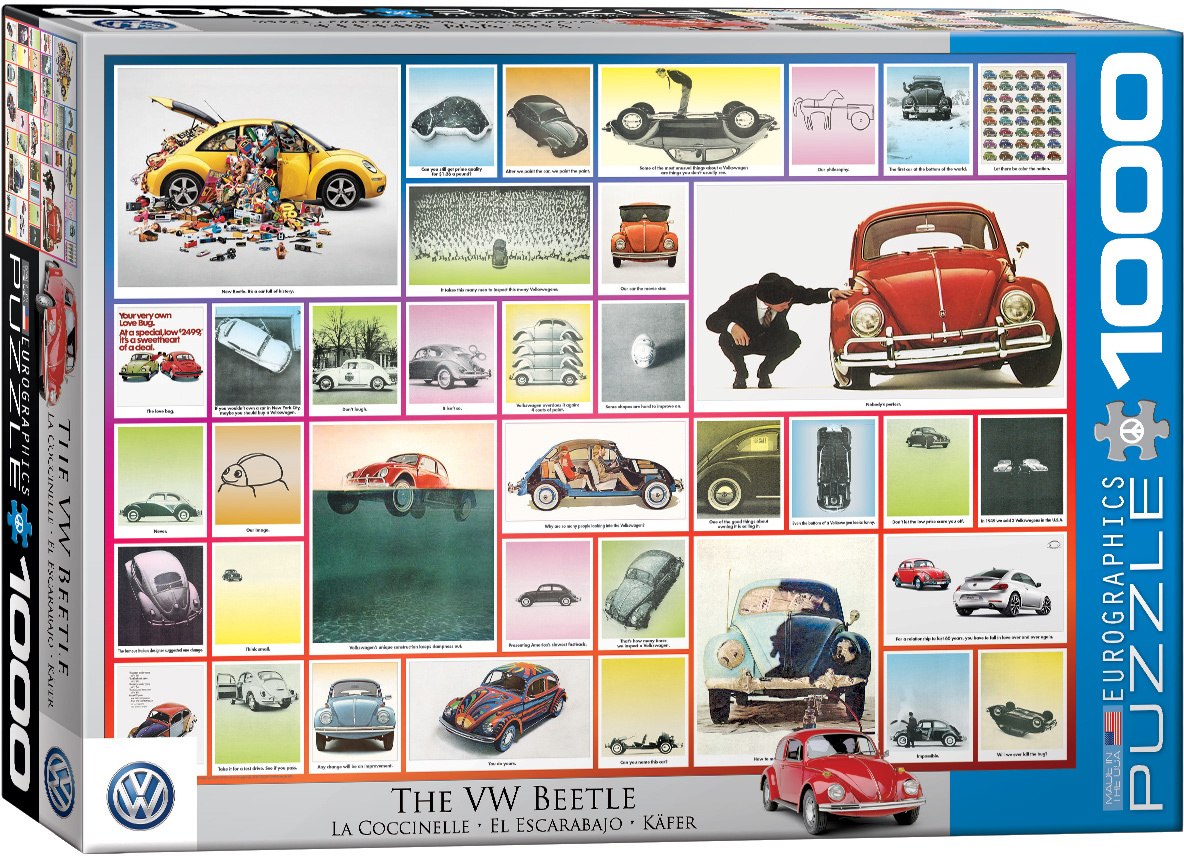 The VW Beetle - 1000pc Jigsaw Puzzle by Eurographics