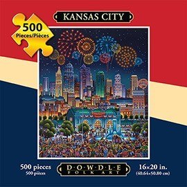 Kansas City - 500pc Jigsaw Puzzle by Dowdle - image 1