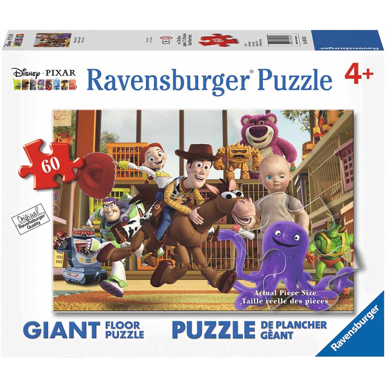 Disney Pixar: Toy Story: Playing Around - 60pc Giant Floor Puzzle by Ravensburger - image 1