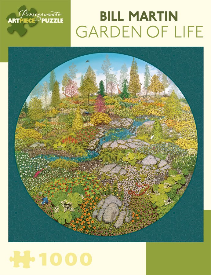 Martin: Garden of Life - 1000pc Jigsaw Puzzle by Pomegranate