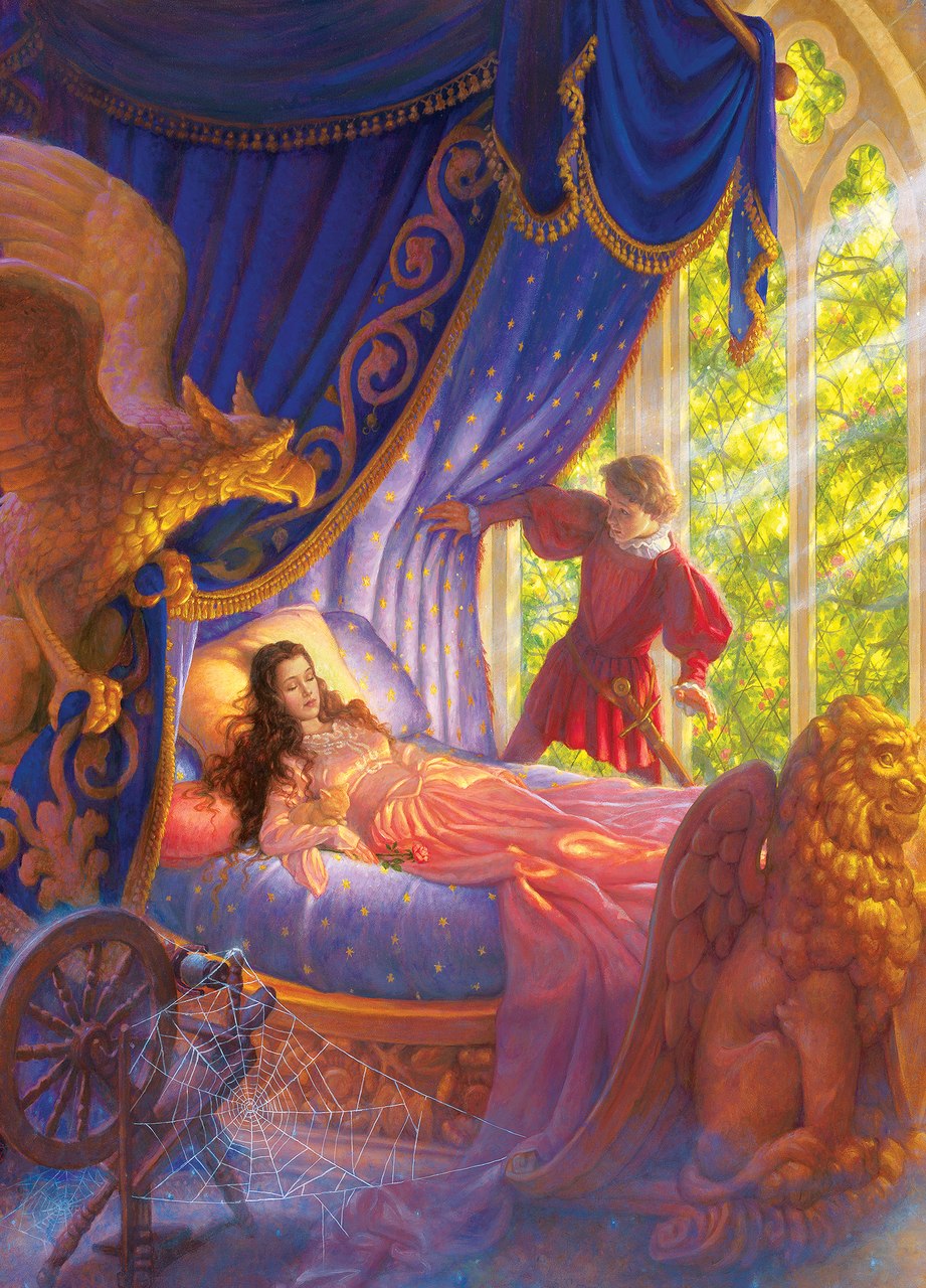 Sleeping Beauty  - 1000pc Jigsaw Puzzle by Masterpieces