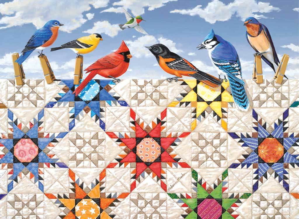 Feathered Stars - 500pc Jigsaw Puzzle by Sunsout