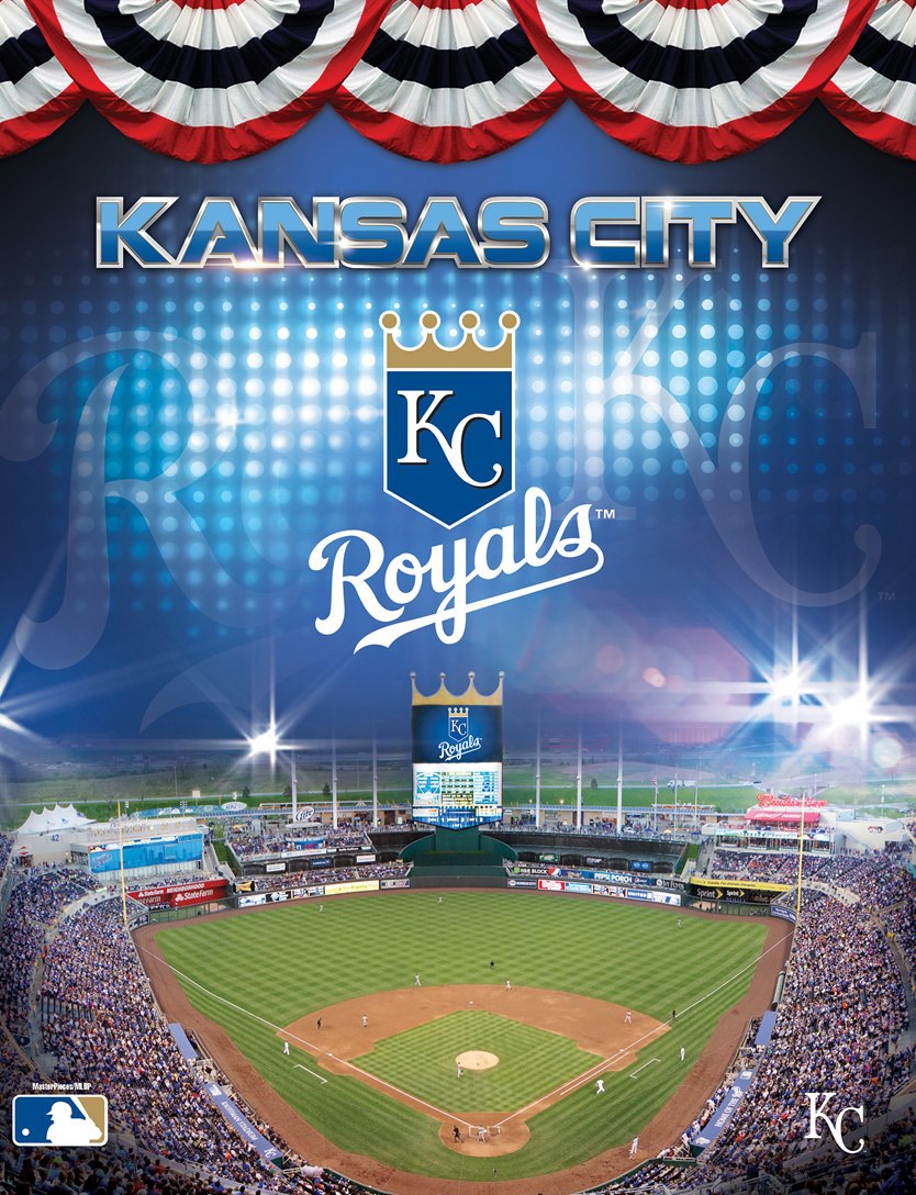 MLB: Kansas City Royals 100PC Puzzle - 100pc Jigsaw Puzzle by Masterpieces