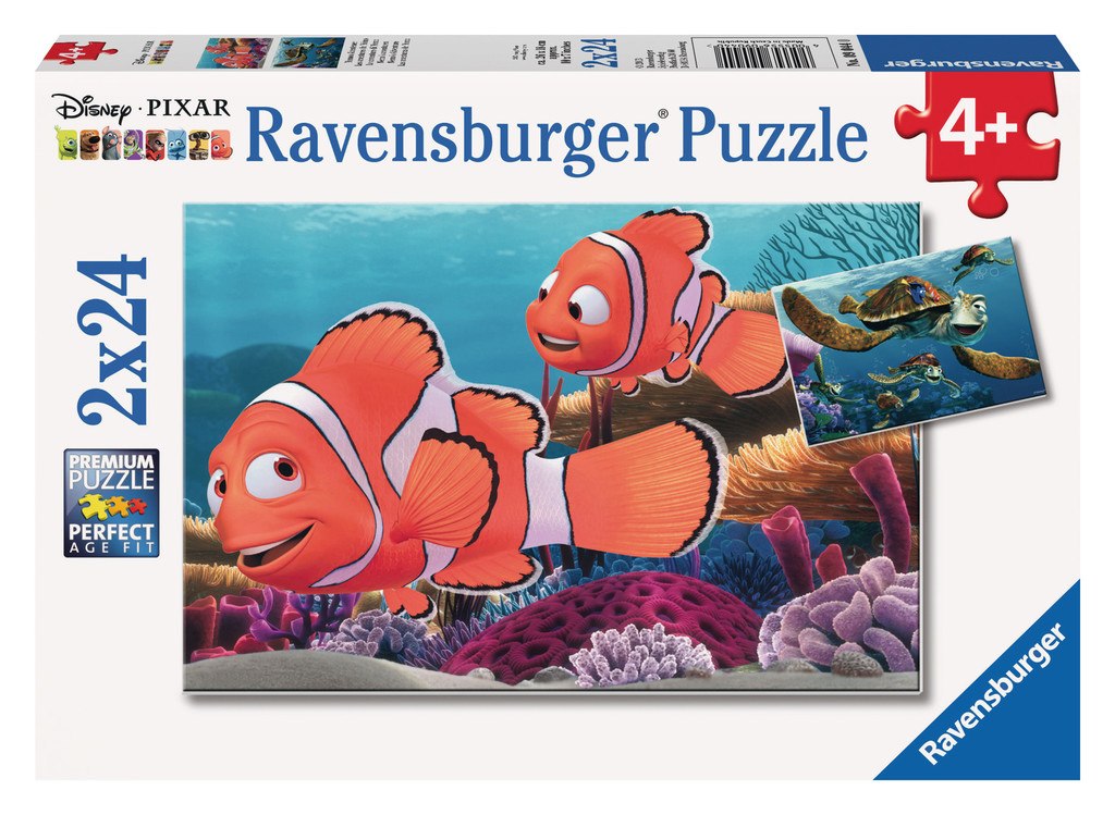 Disney-Pixar™: Nemo's Adventure - 2x24pc Jigsaw Puzzle by Ravensburger - image 2