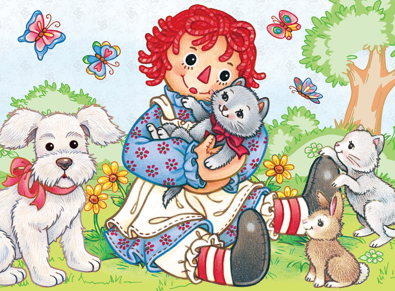 Raggedy Ann & Andy: Best Friends - 60pc Jigsaw Puzzle by Masterpieces  			  					NEW