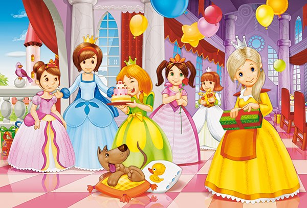 Princess Party - 40pc Jigsaw Puzzle By Castorland