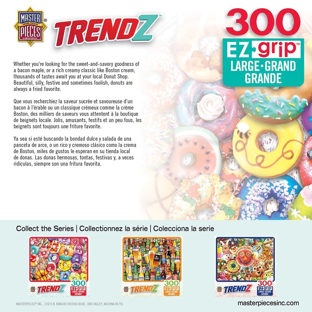 Donut Resist - 300pc EzGrip Jigsaw Puzzle by Masterpieces  			  					NEW - image 2