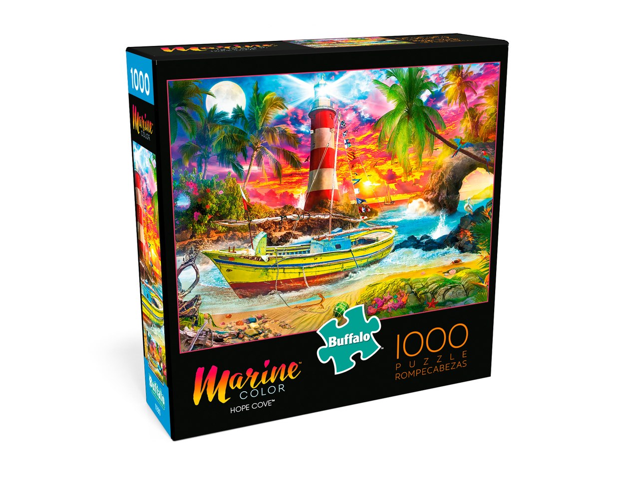 Marine Color: Hope Cove - 1000pc Jigsaw Puzzle by Buffalo Games  			  					NEW - image 2