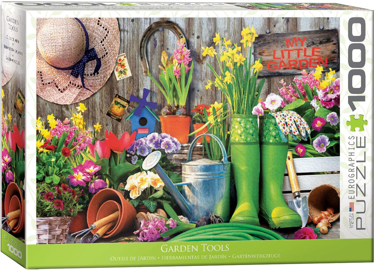 Garden Tools - 1000pc Jigsaw Puzzle by Eurographics  			  					NEW - image 1