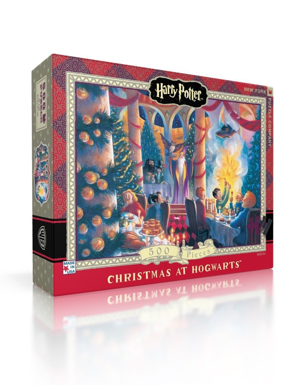 Christmas at Hogwarts 500 - 500pc Jigsaw Puzzle by New York Puzzle Company  			  					NEW - image 2