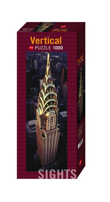 Chrysler Building - 1000pc Vertical Jigsaw Puzzle By Heye  			  					NEW - image 1