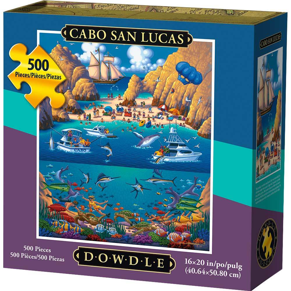 Cabo San Lucas - 500pc Jigsaw Puzzle by Dowdle  			  					NEW - image 1