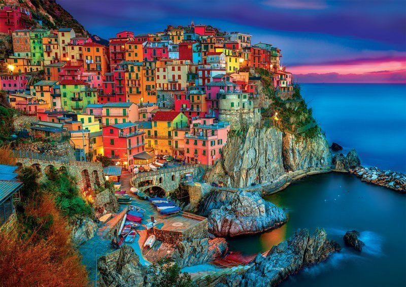 Vivid: Cinque Terre - 300pc Jigsaw Puzzle by Buffalo Games