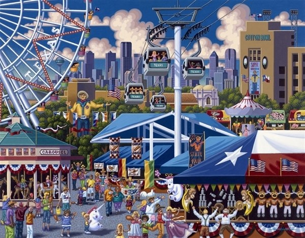 State Fair - 500pc Jigsaw Puzzle by Dowdle