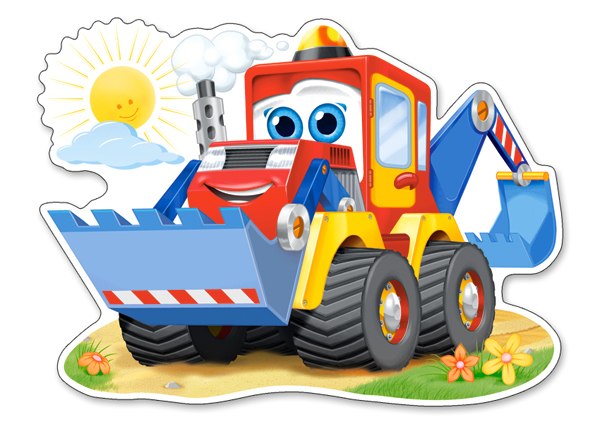 Funny Digger - 12pc Jigsaw Puzzle By Castorland