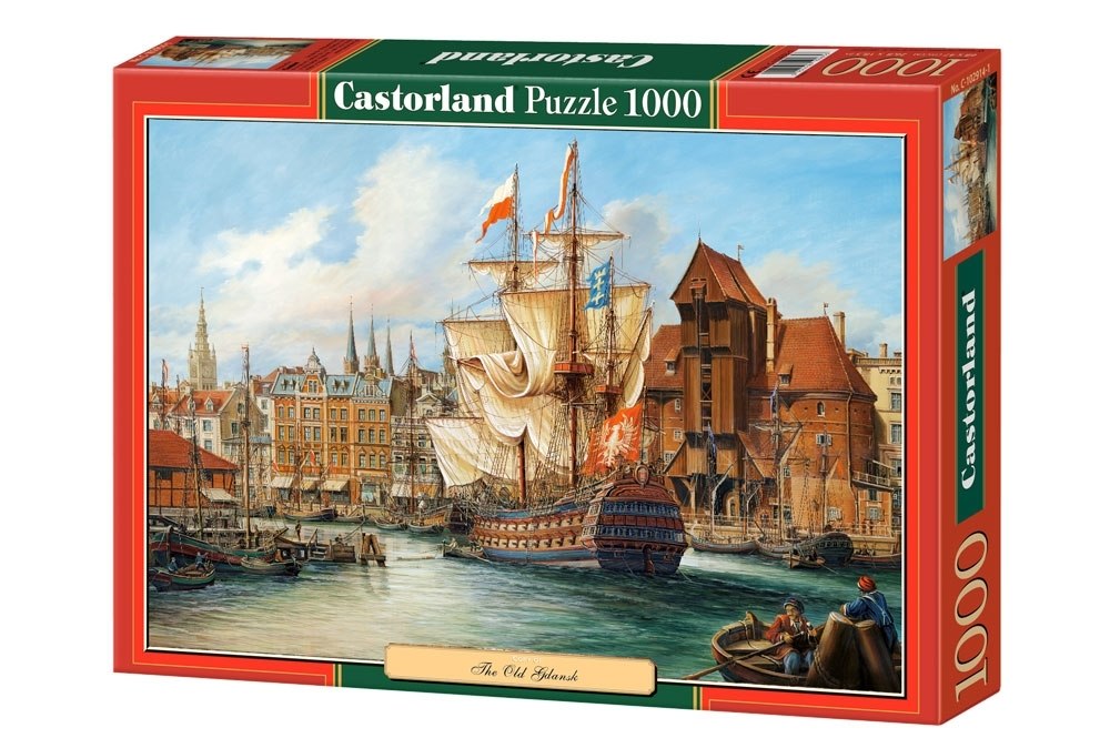 The Old Gdansk - 1000pc Jigsaw Puzzle By Castorland - image 1