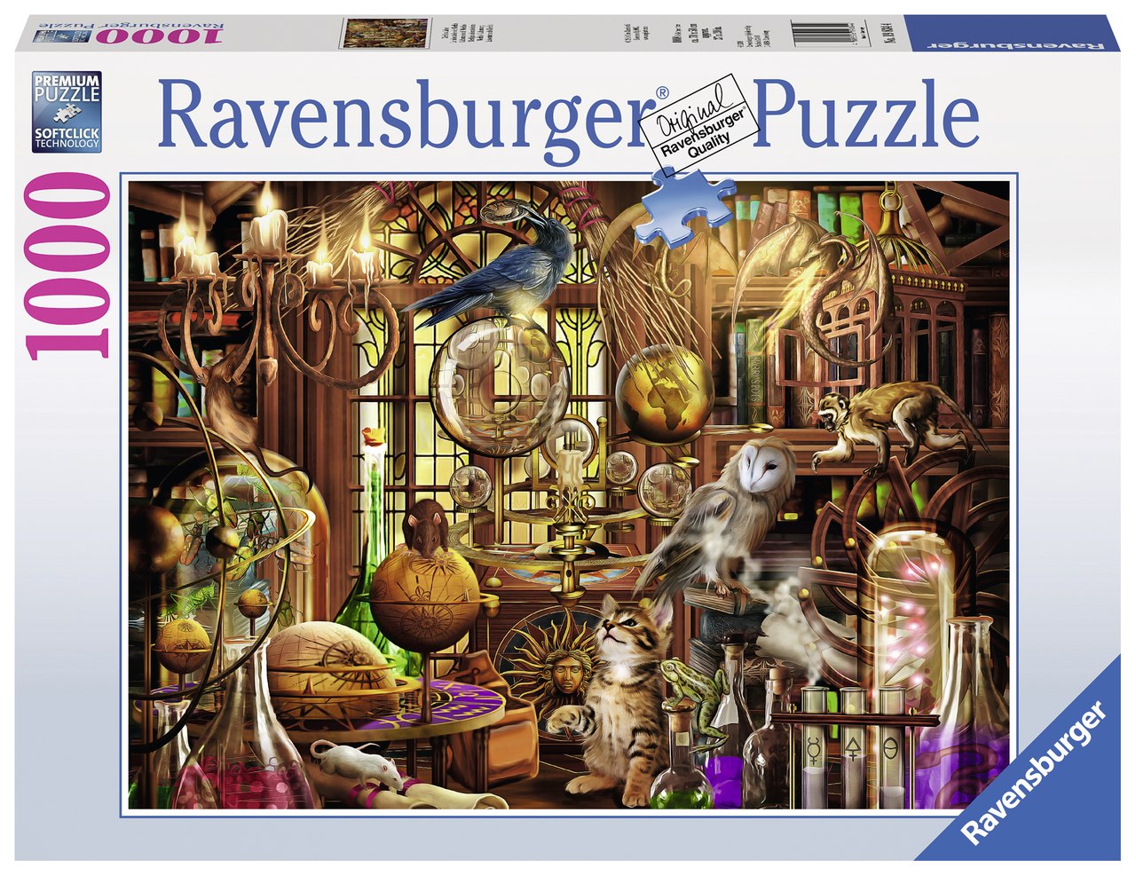 Merlin's Laboratory - 1000pc Jigsaw Puzzle By Ravensburger  			  					NEW - image 2