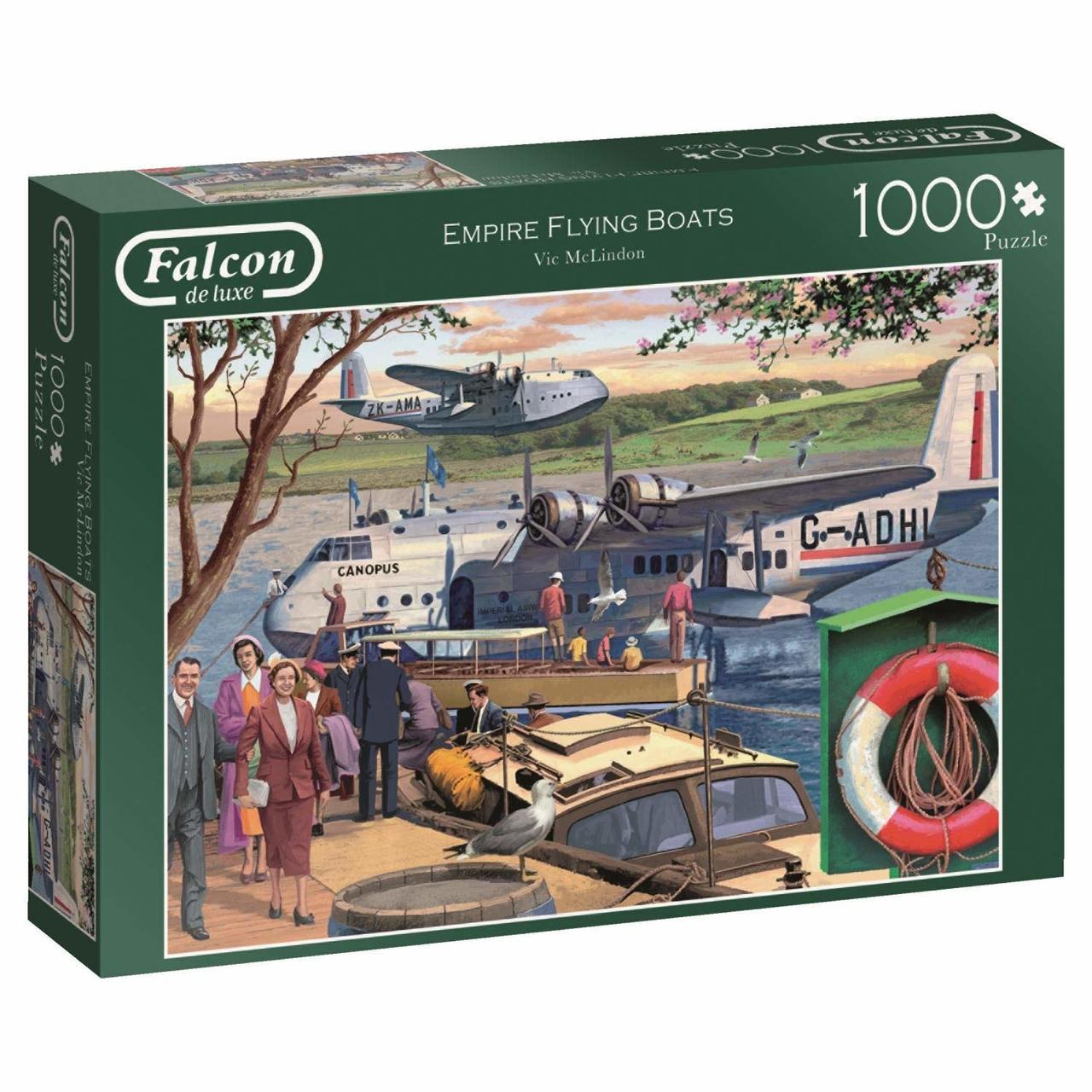 Empire Flying Boats - 1000pc Jigsaw Puzzle By Falcon  			  					NEW - image 1