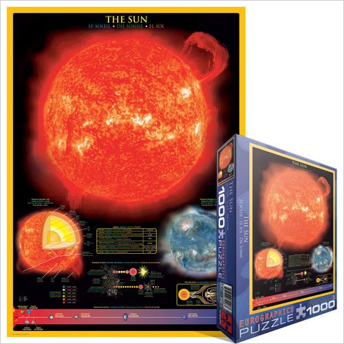 The Sun - 1000pc Jigsaw Puzzle by Eurographics