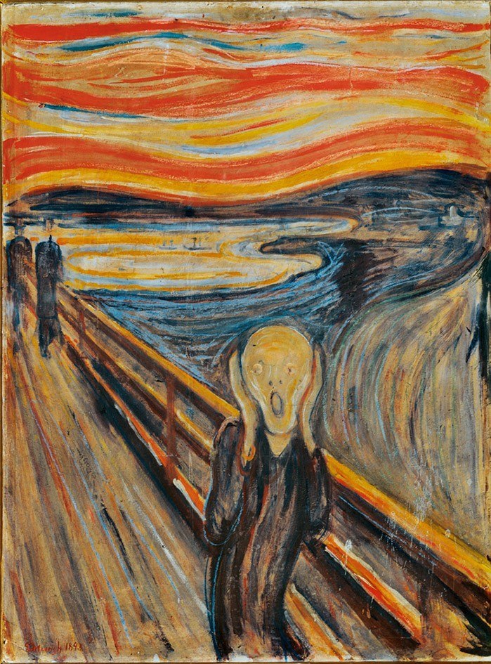 Munch: The Scream - 1000pc Jigsaw Puzzle by Clementoni