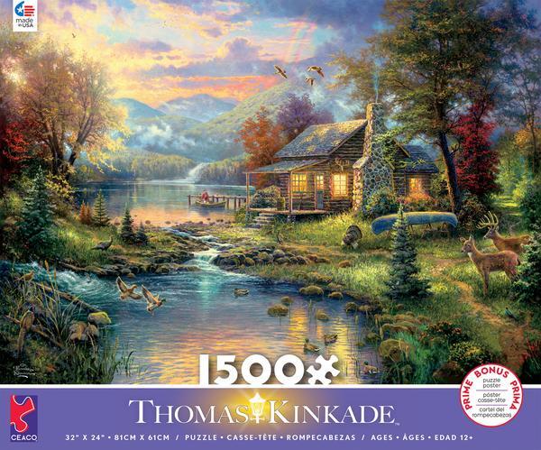 Thomas Kinkade: Nature's Paradise - 1500pc Jigsaw Puzzle by Ceaco  			  					NEW - image 1