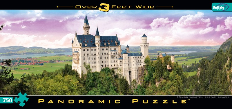 Neuschwanstein Castle - 750pc Jigsaw Puzzle by Buffalo Games