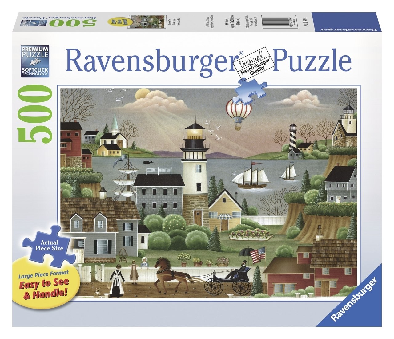 Beacons Cove Large Format - 500pc Jigsaw Puzzle by Ravensburger - image 1