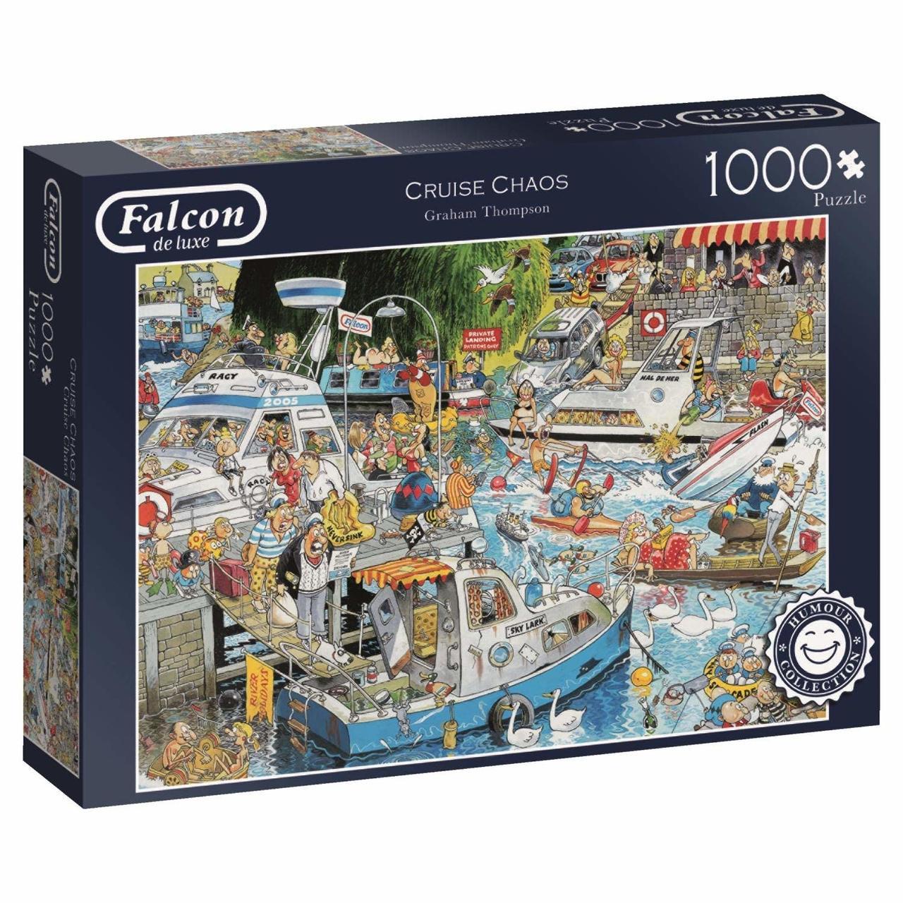 Graham Thompson: Cruise Chaos - 1000pc Jigsaw Puzzle By Falcon  			  					NEW - image 1