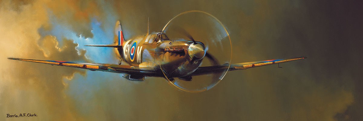 Barrie A.F. Clark: Spitfire - 1000pc by Eurographics