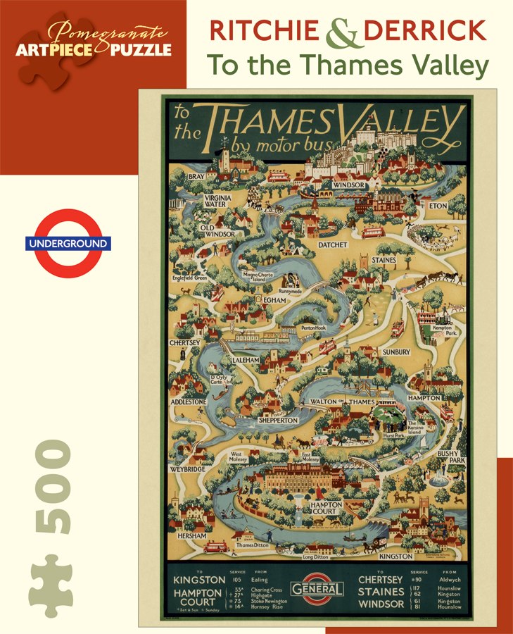 Thames Valley - 500pc Jigsaw Puzzle by Pomegranate