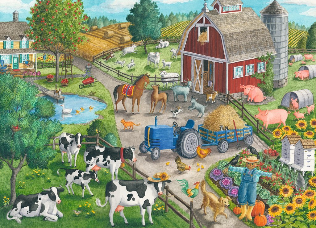 Home on the Range - 60pc Jigsaw Puzzle By Ravensburger  			  					NEW