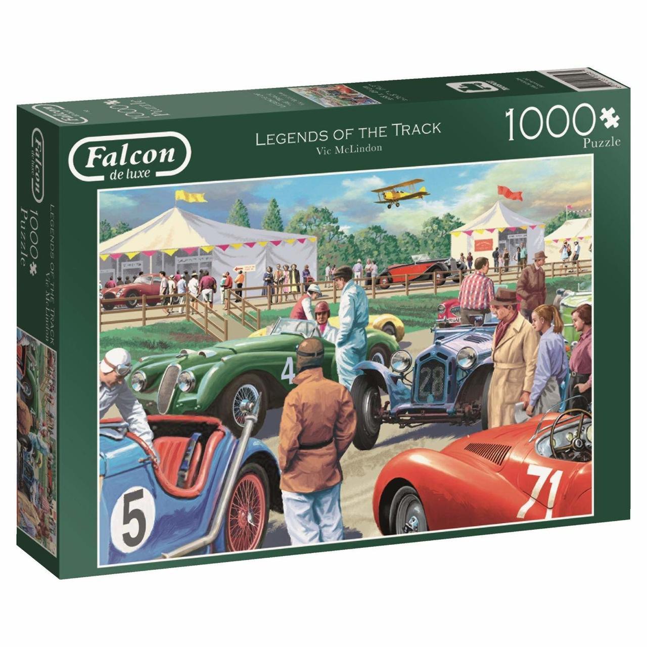 Legends Of The Track - 1000pc Jigsaw Puzzle By Falcon  			  					NEW - image 1