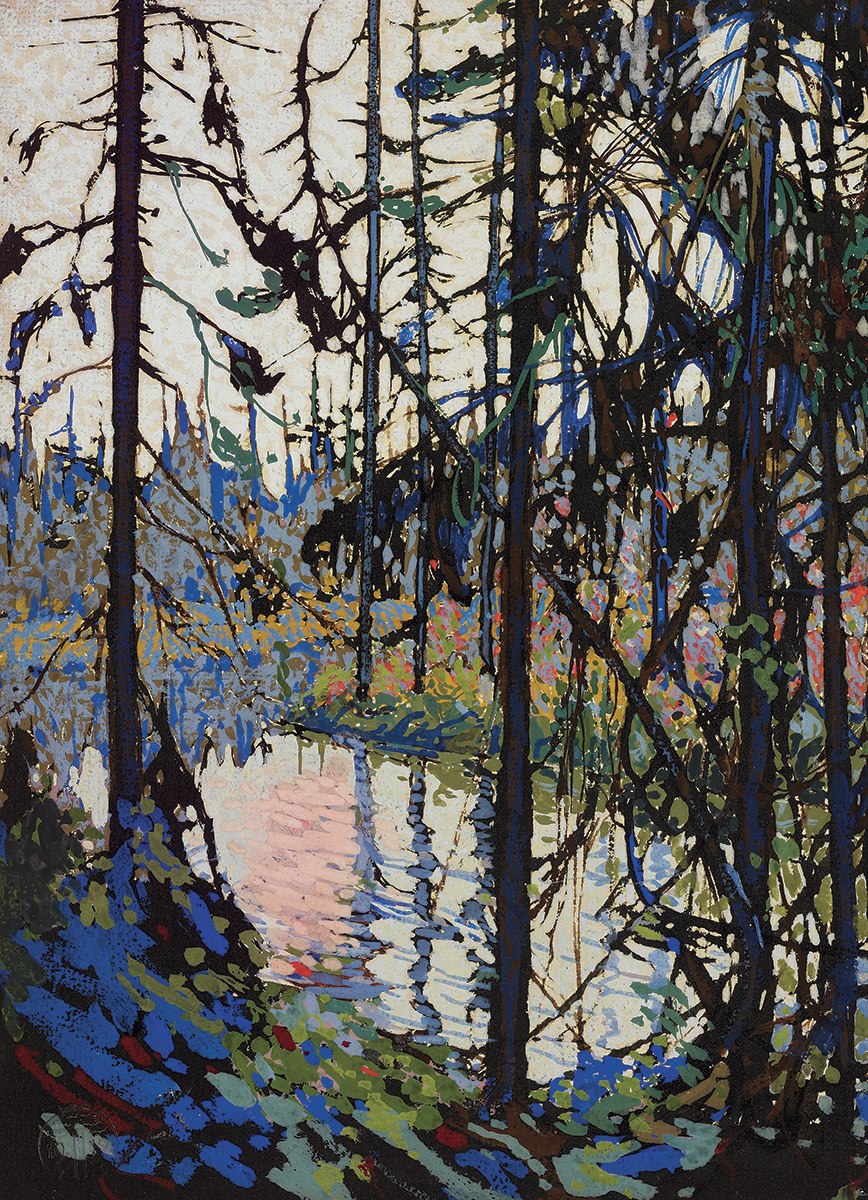 Study for Northern River by Tom Thomson - 1000pc Jigsaw Puzzle by Eurographics