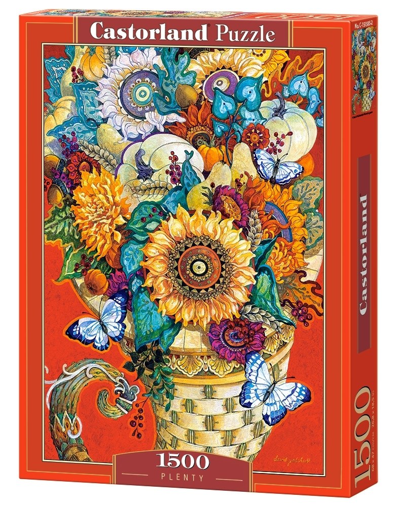 Plenty - 1500pc Jigsaw Puzzle By Castorland  			  					NEW - image 1