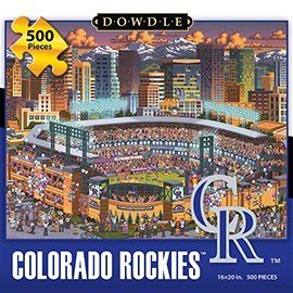 Colorado Rockies - 500pc Jigsaw Puzzle by Dowdle - image 1