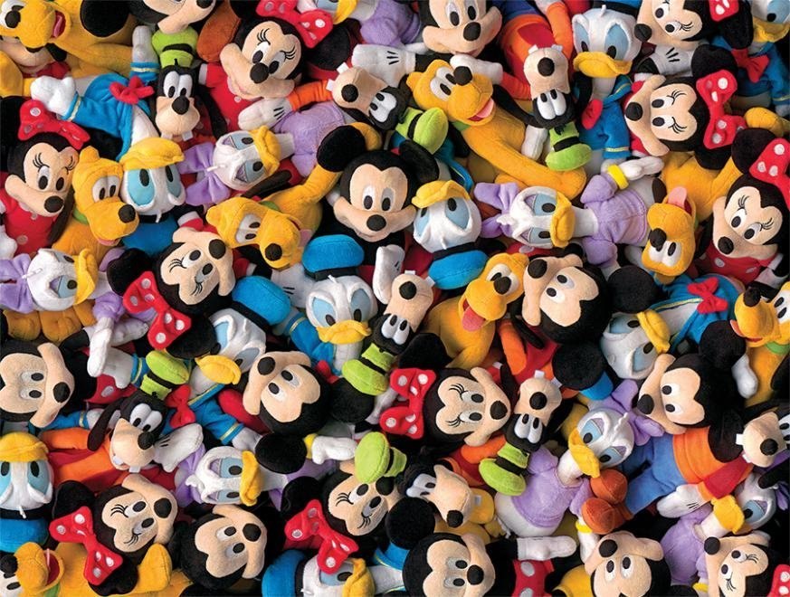 Disney: Plush - 750pc Jigsaw Puzzle by Ceaco