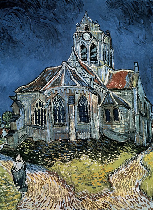 The Church at Auvers - 500pc Jigsaw Puzzle By Tomax