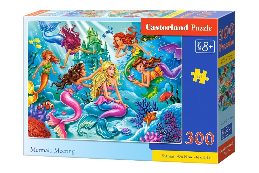 Mermaid Meeting - 300pc Jigsaw Puzzle By Castorland  			  					NEW - image 1