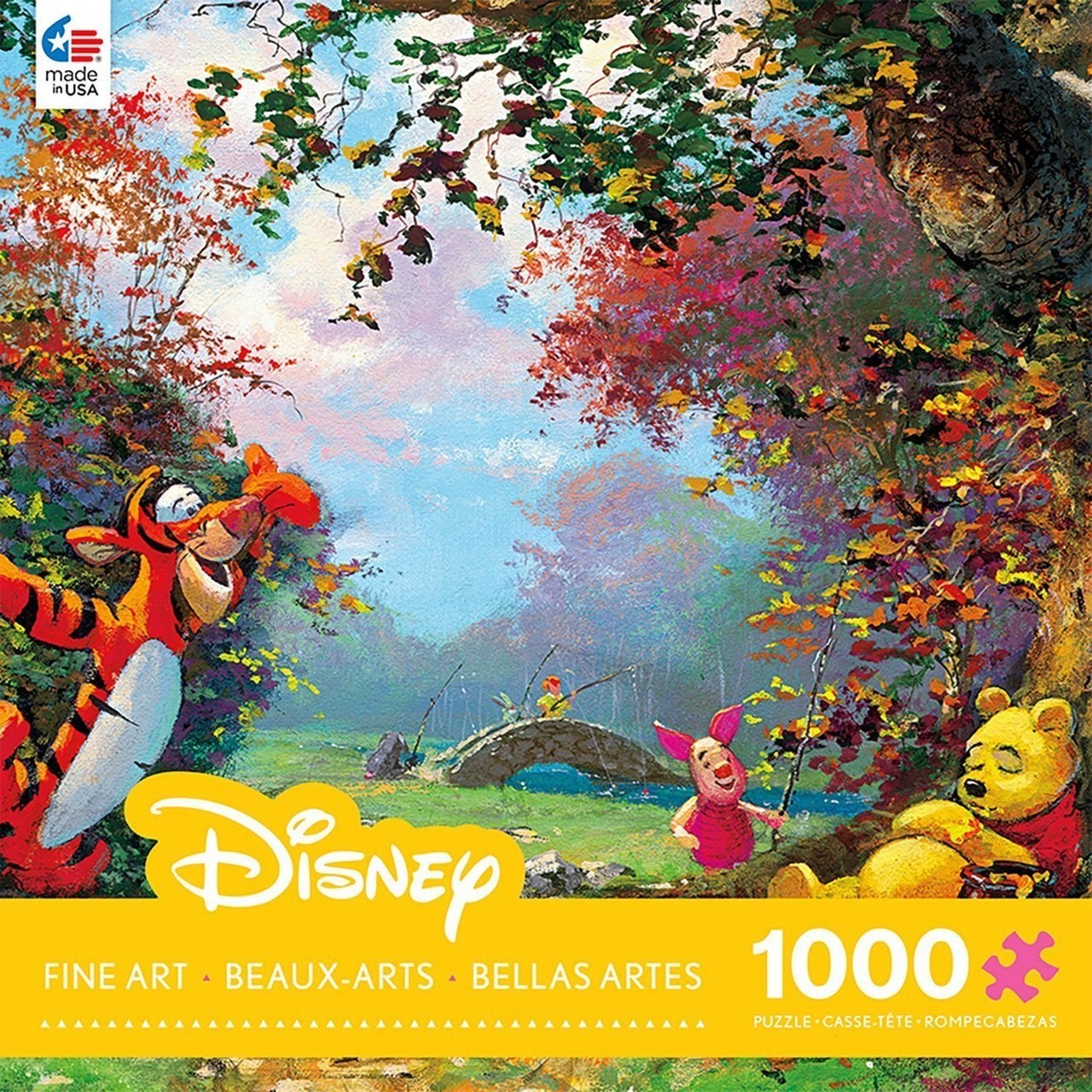 Disney: Pooh's Afternoon Nap - 1000pc Jigsaw Puzzle by Ceaco - image 1