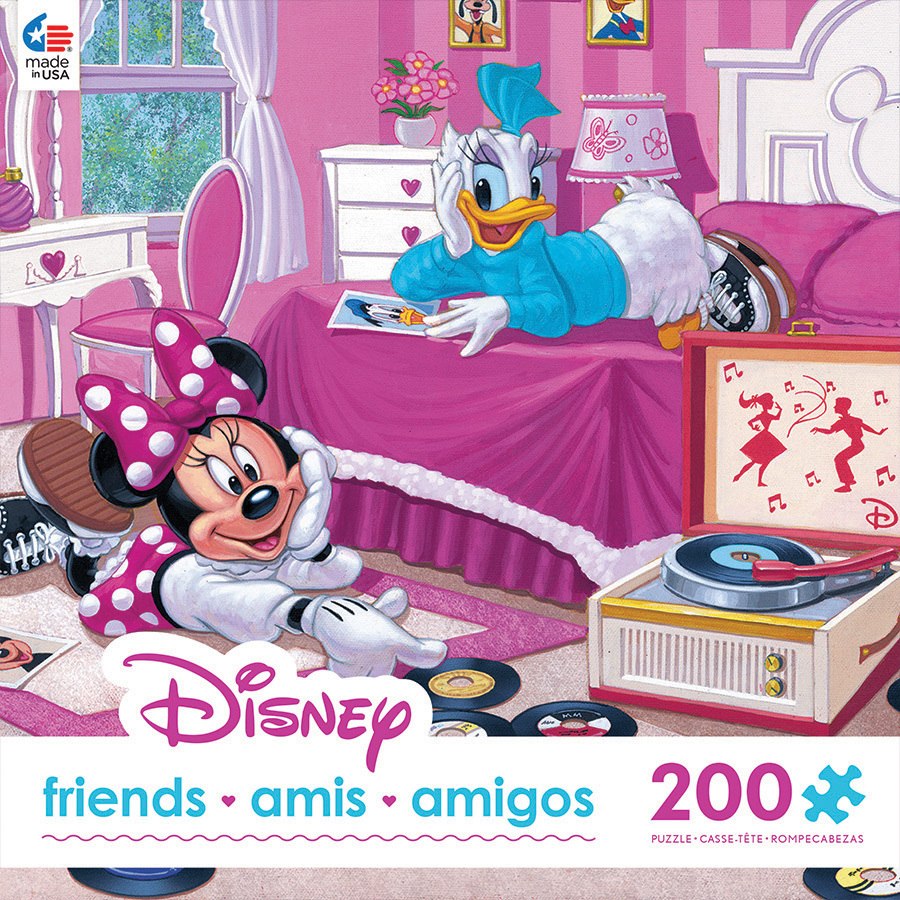 Disney: Minnie & Daisy - 200pc Large Format Jigsaw Puzzle by Ceaco - image 1