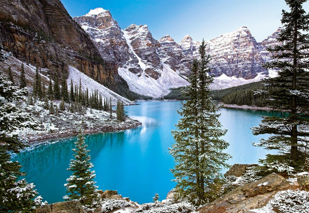 Jewel of the Rockies, Canada - 1000pc Jigsaw Puzzle by Castorland - image main