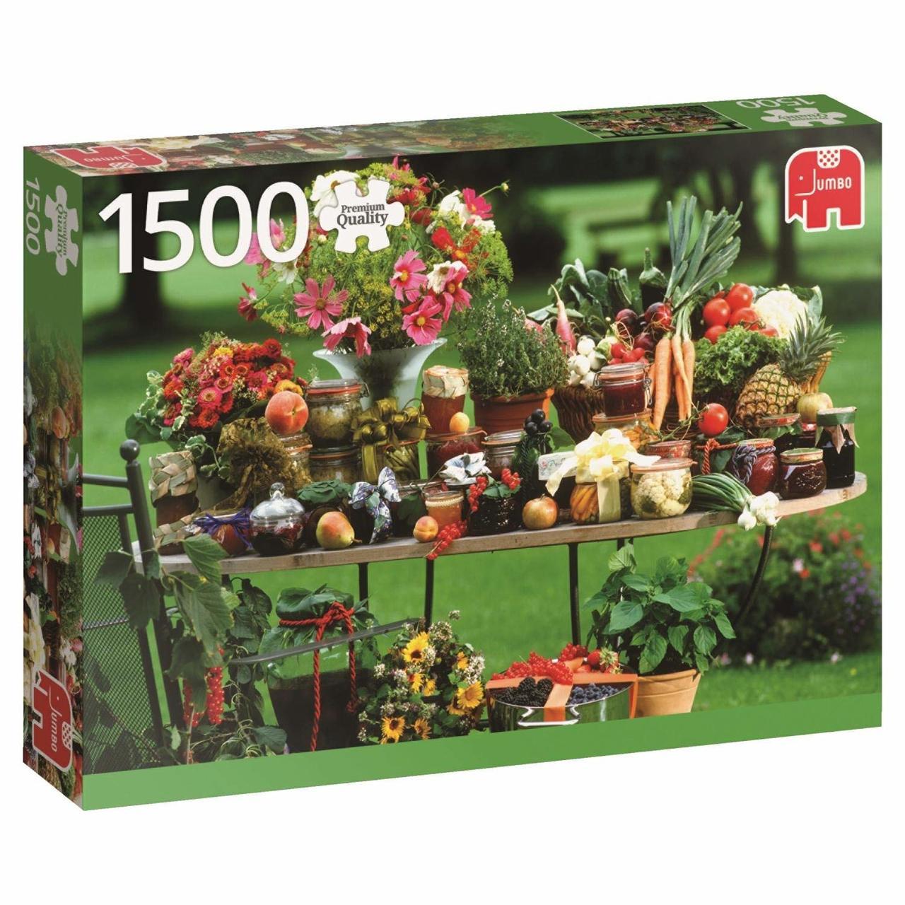 Fruit and Vegetable - 1500pc Jigsaw Puzzle By Jumbo  			  					NEW - image 1