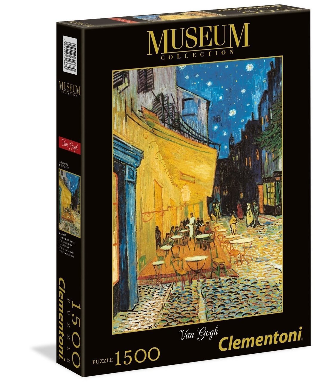 Van Gogh: Cafe Terrace - 1000pc Jigsaw Puzzle by Clementoni - image 1