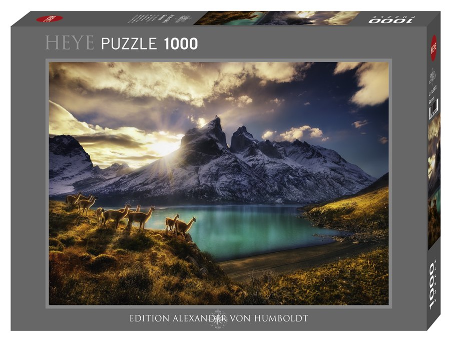 Guanacos - 1000pc Jigsaw Puzzle By Heye  			  					NEW - image 1